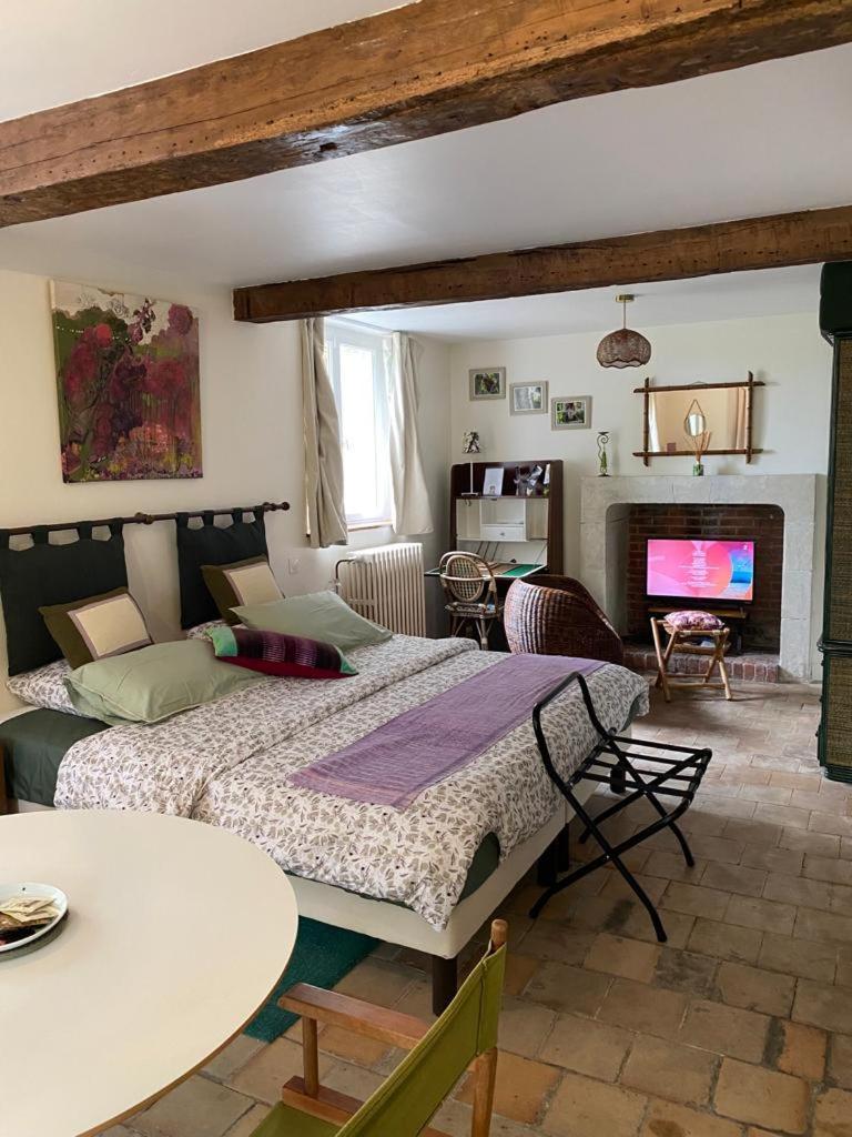 Amalouyse Studio De Charme Au Coeur Des Chateaux De Loire مونتلويس سور لوار المظهر الخارجي الصورة